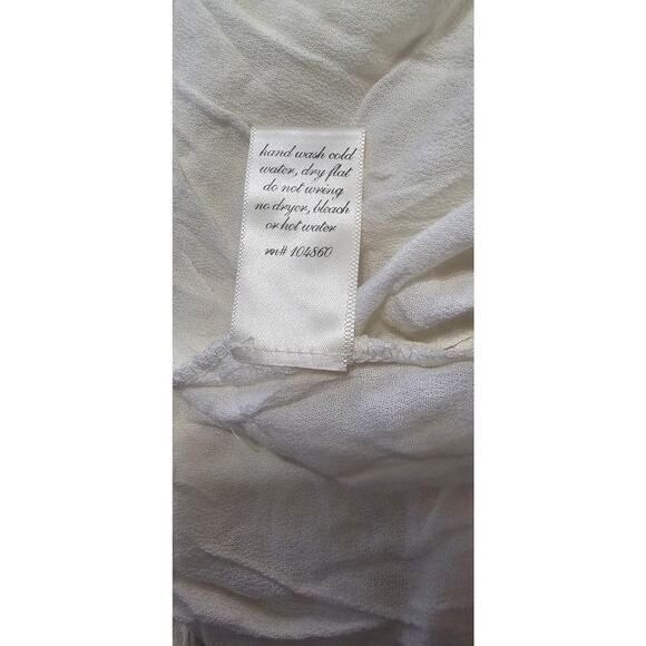 Francesca's lace Tiered tank top - Picture 4 of 5